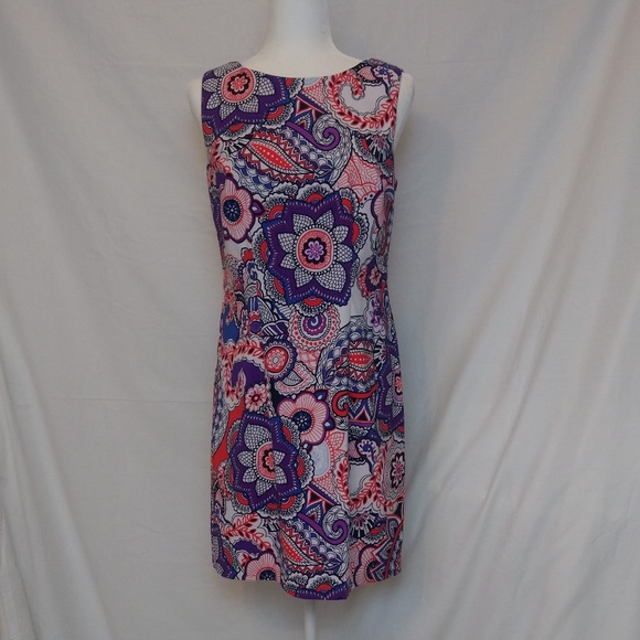 AGB Dresses & Skirts - NWOT AGB Paisley Design Sheath Dress Size 8